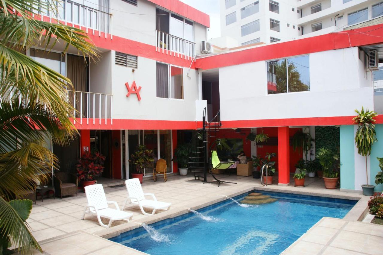 Hostal Antares Manta Exterior photo